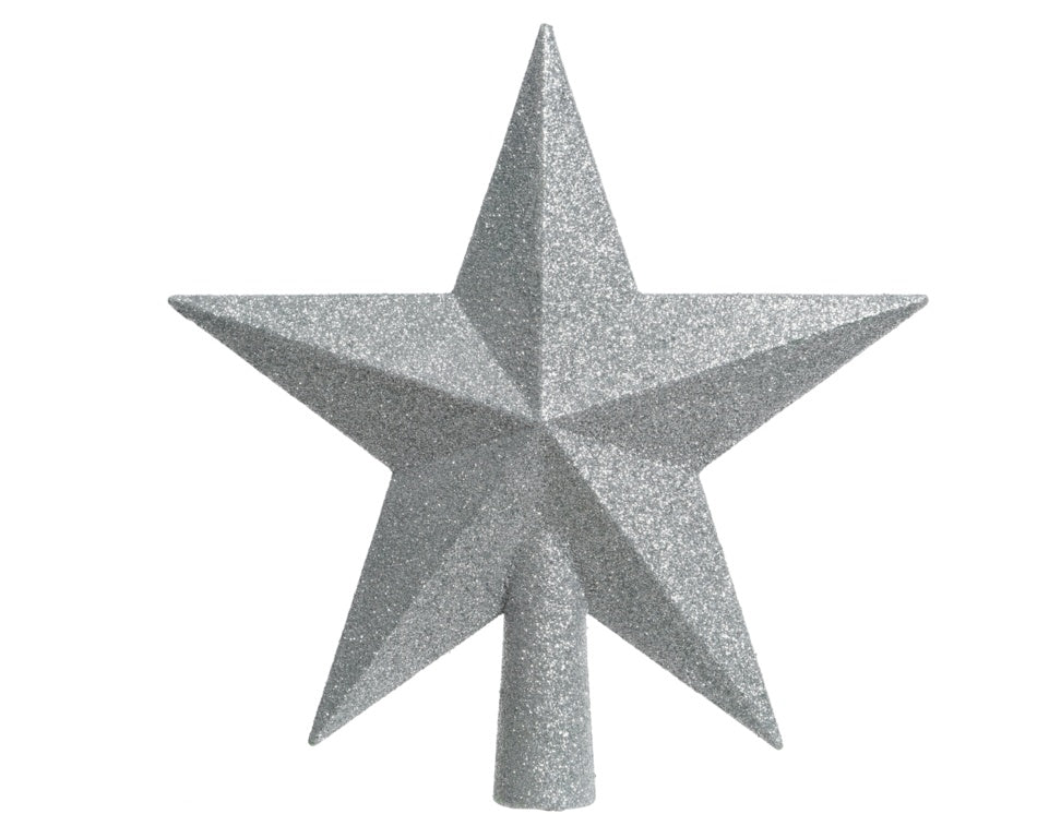Kaemingk Shatterproof Tree Top Star Silver