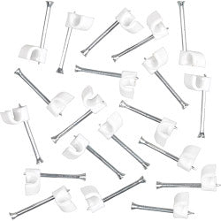 Cable Clips Round Pack of 100