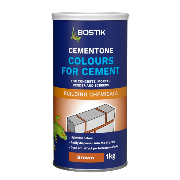 Cementone Colours For Cement 1kg - Russet Brown