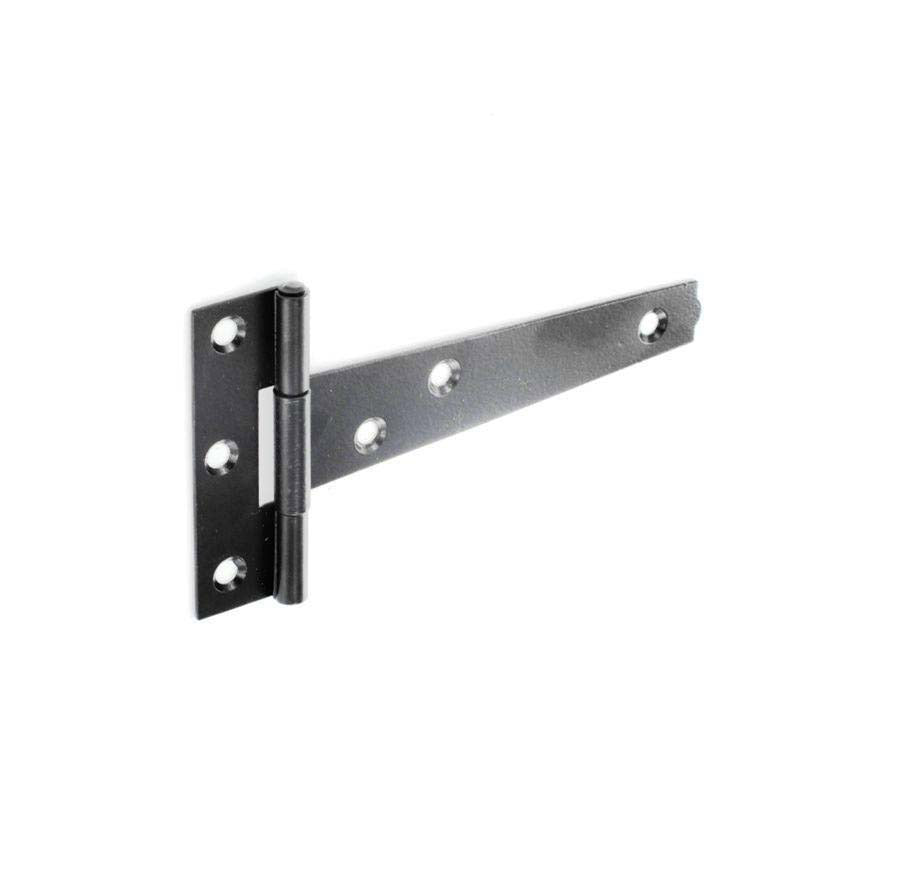 Securit Light Tee Hinges Black 10 Pairs