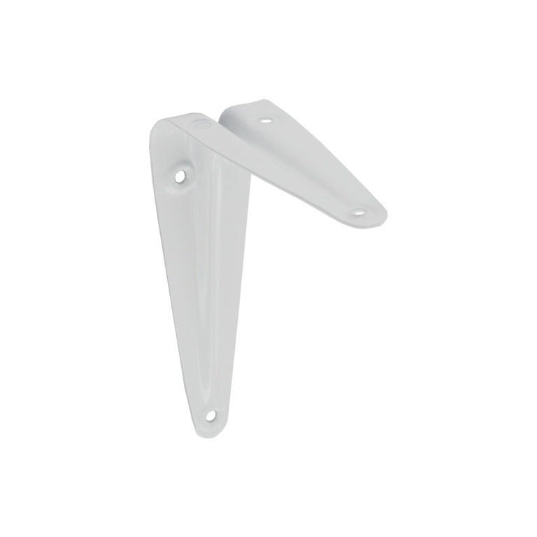 Smiths Ironmongery London Pattern Shelf Bracket 5 x 4" (125 x 100mm) White Pack 20