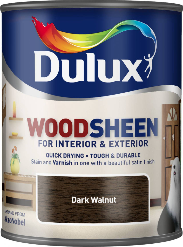Dulux Woodsheen 750ml Dark Walnut