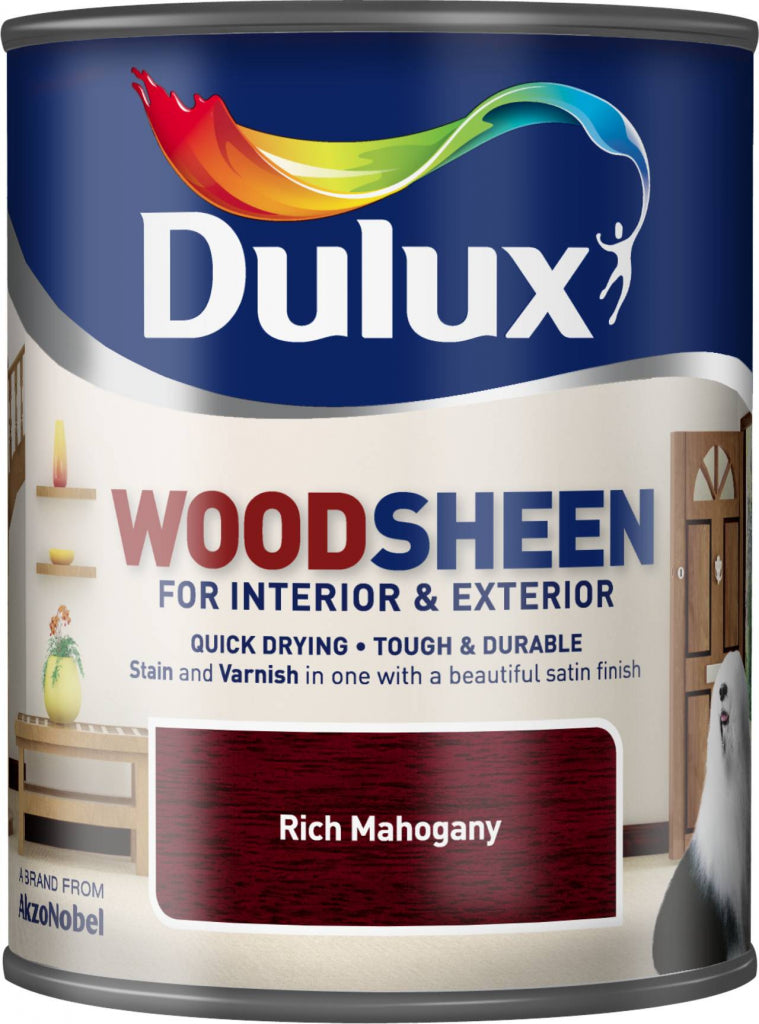 Dulux Woodsheen 750ml Rich Mahogany
