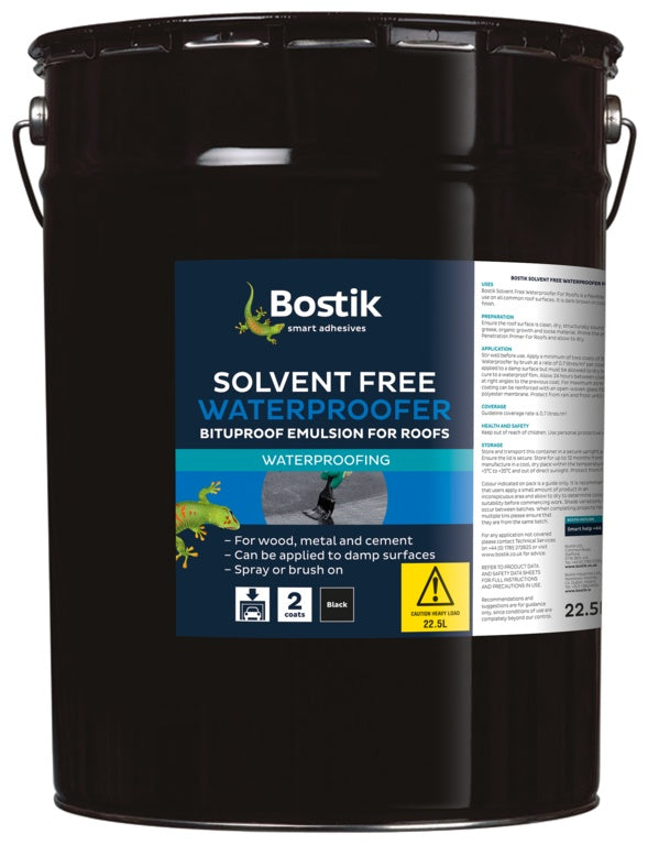 Bostik Solvent Free Waterproofer for Roofs