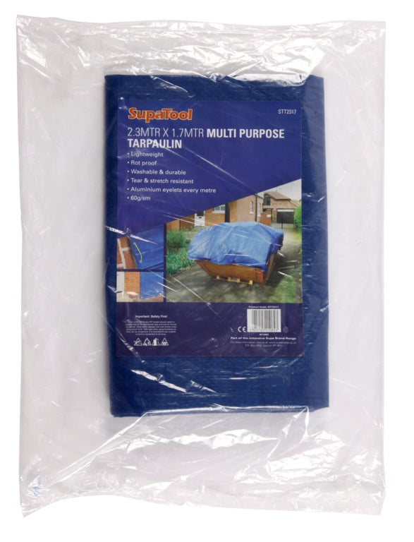 SupaTool Tarpaulin 2.3m x 1.7m