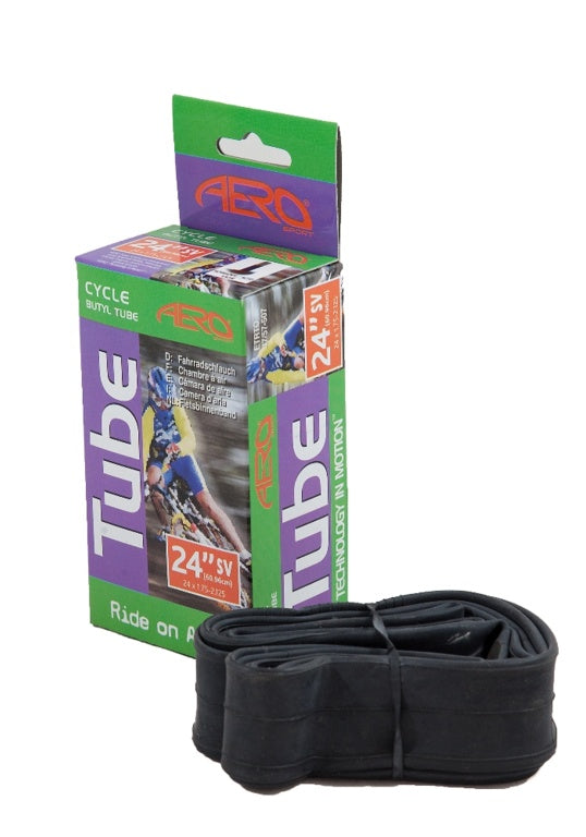 Aero Sport Butyl Inner Tube (Schrader Valve) 24" x 1.75 - 2.125