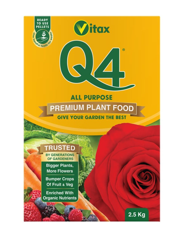 Vitax Q4 Fertiliser Pelleted