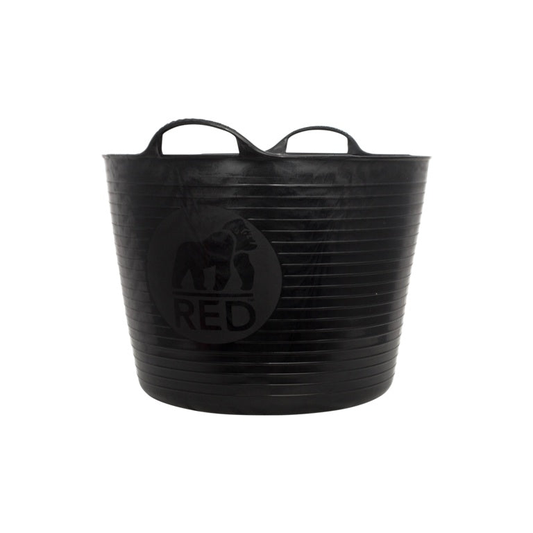 Red Gorilla Flexible Large Tub 38L Black