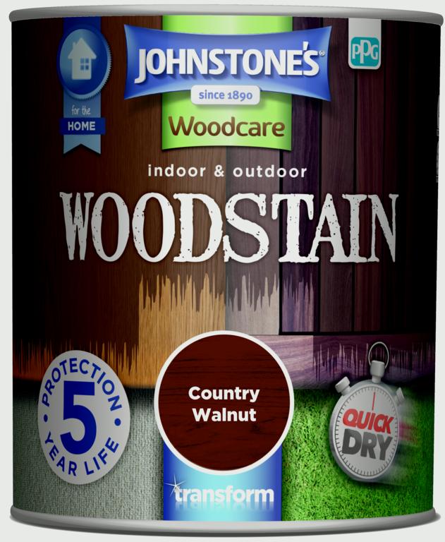 Johnstones Indoor & Outdoor Woodstain 750ml Walnut