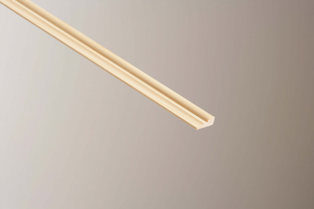Cheshire Mouldings Broken Ogee Pine Moulding 8 x 21mm x 2.4m