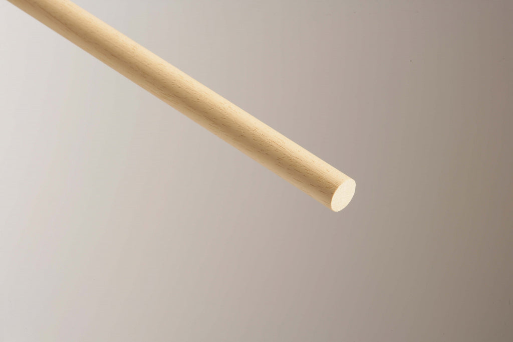 Cheshire Mouldings Light Hardwood Dowel 18 x 18mm x 2.4m