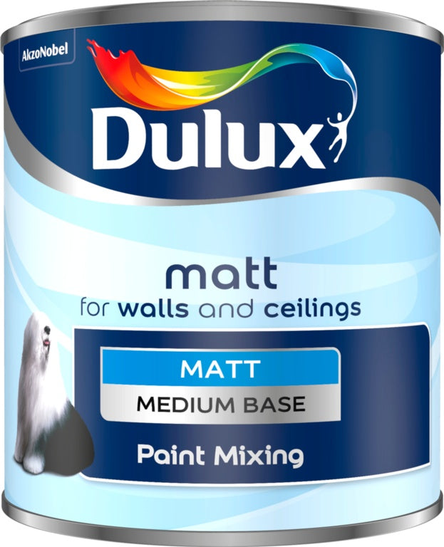 Dulux Colour Mixing Matt Base 1L Medium