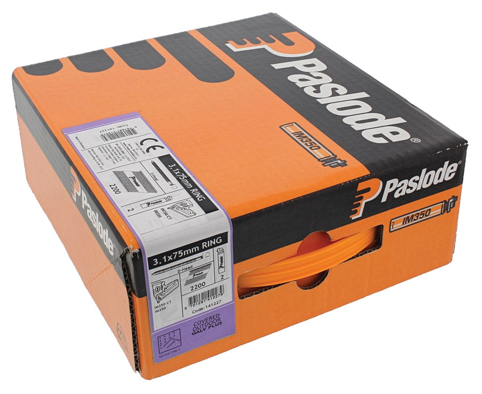 Paslode Ring Elgv Nails 75 X 3.1