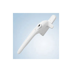 Era Charisma Cockspur Window Handle 21mm White Left Hand