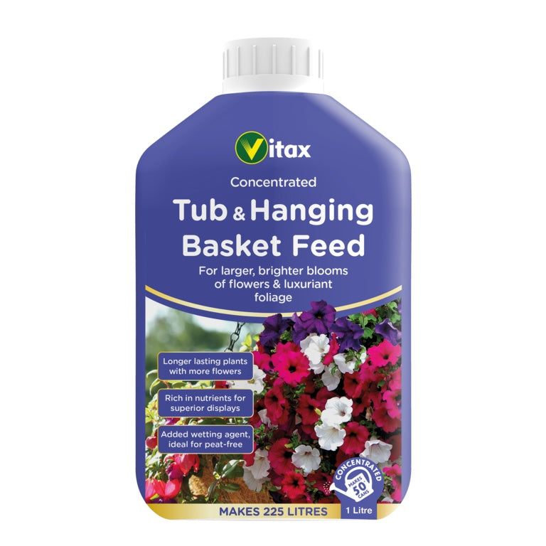 Vitax Liquid Feed For Tubs & Hanging Baskets