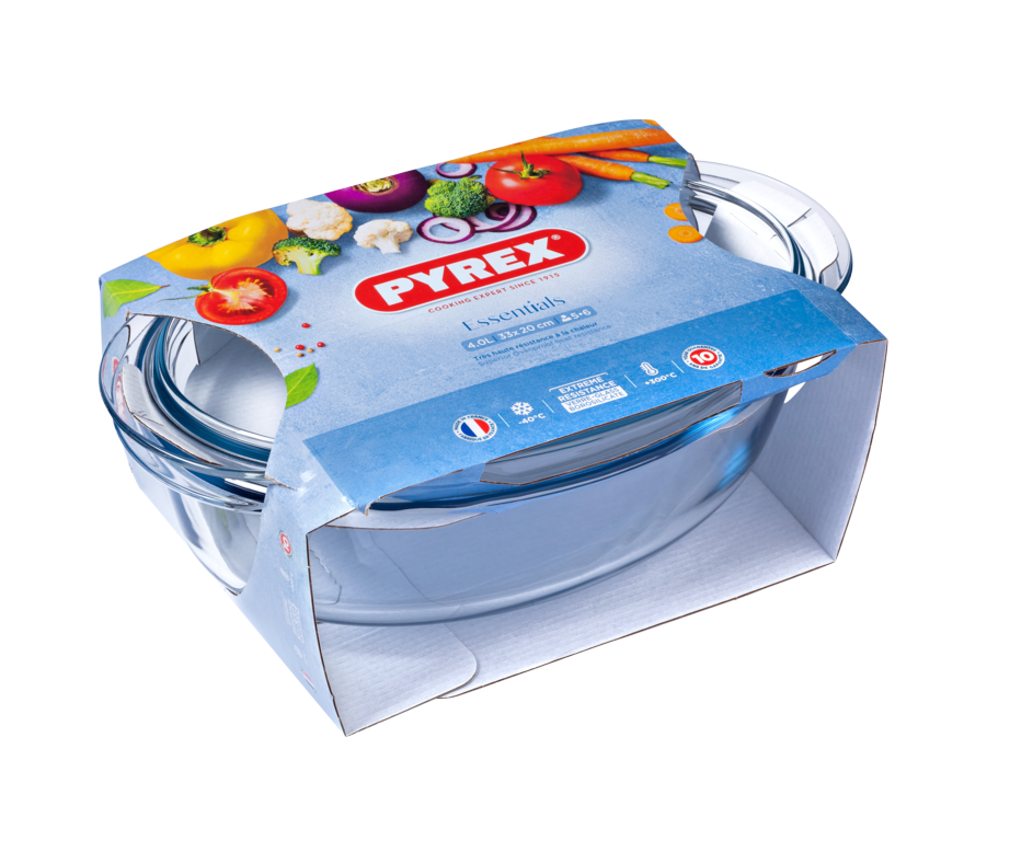Pyrex Essentials Oval Casserole 4.1L