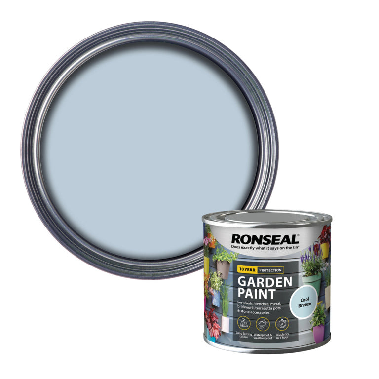Ronseal Garden Paint 250ml Cool Breeze