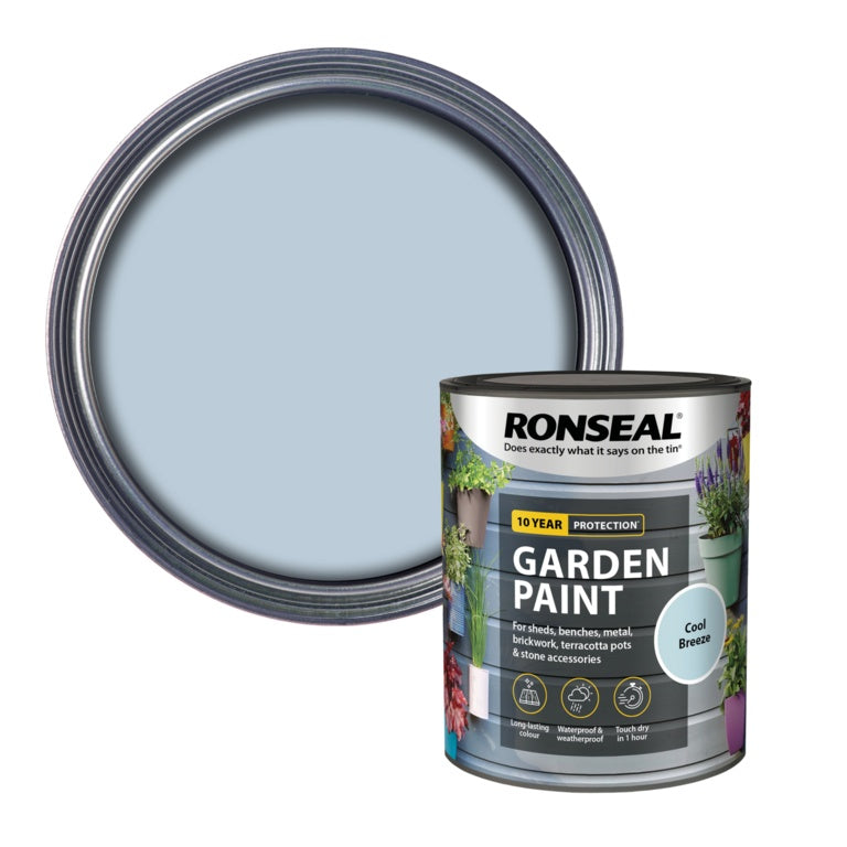 Ronseal Garden Paint 750ml Cool Breeze