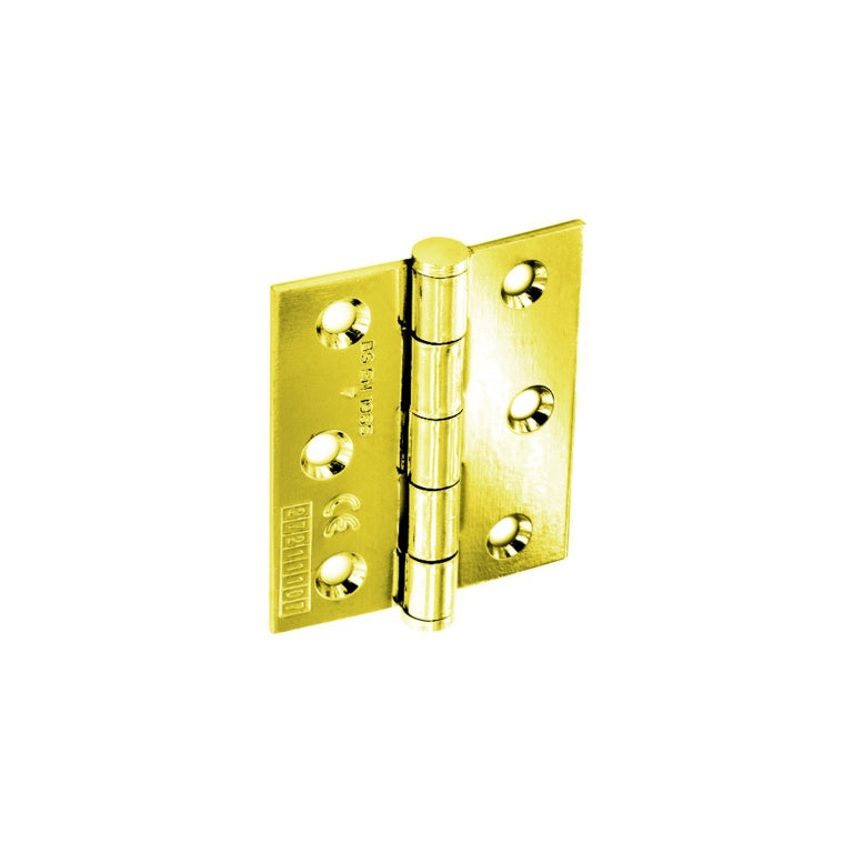 Securit CE Grade 7 Steel Butt Hinges 75mm PBP - Pack of 5