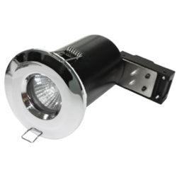 Powermaster IP65 Fire Rated Fixed Downlight Chrome