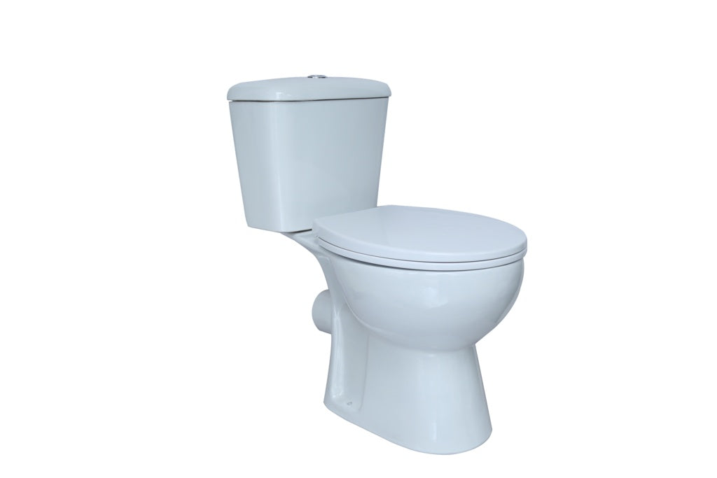 SupaPlumb One Box Toilet, Seat & Cistern W: 375mm H: 730mm D: 665mm