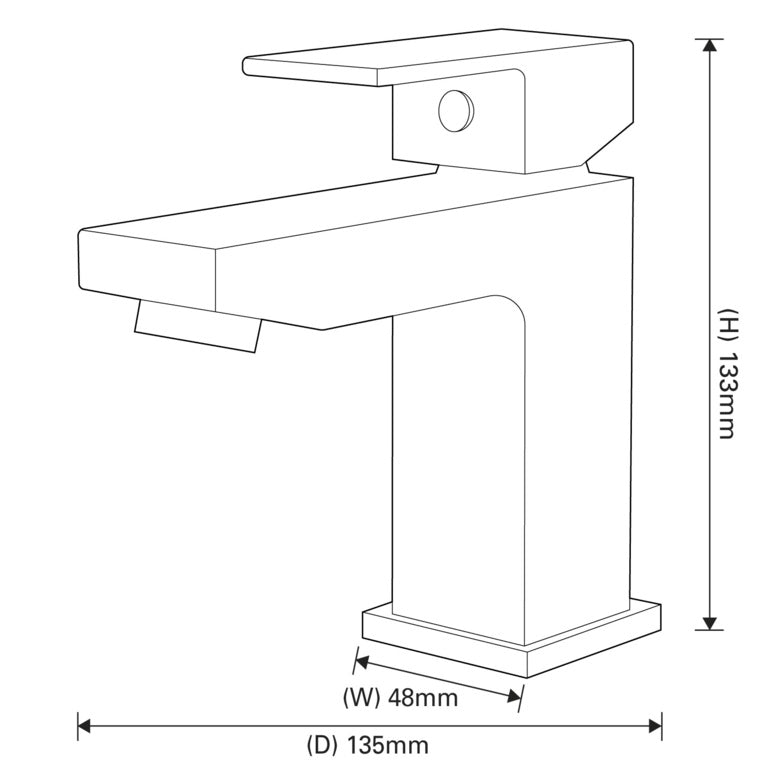 SP Ellen Cloakroom Basin Mixer Tap