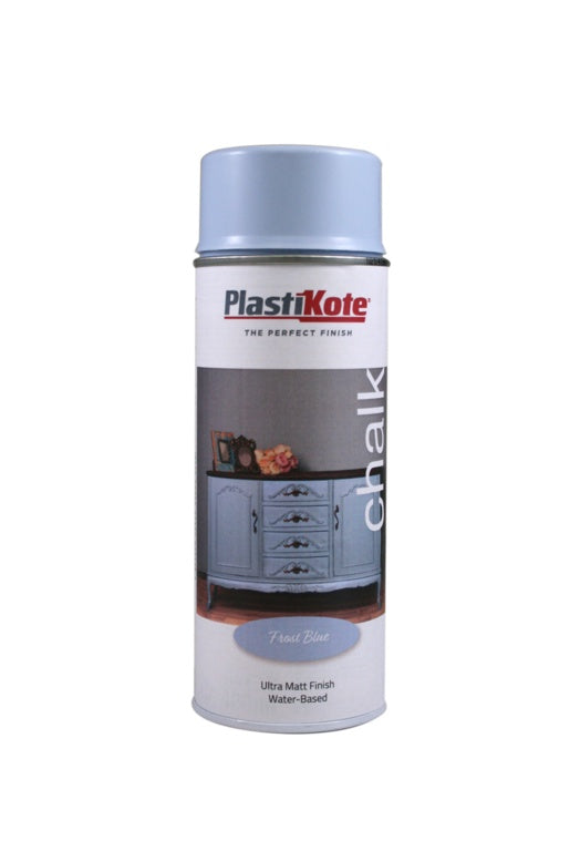 PlastiKote Chalk Spray Paint 400ml Frost Blue