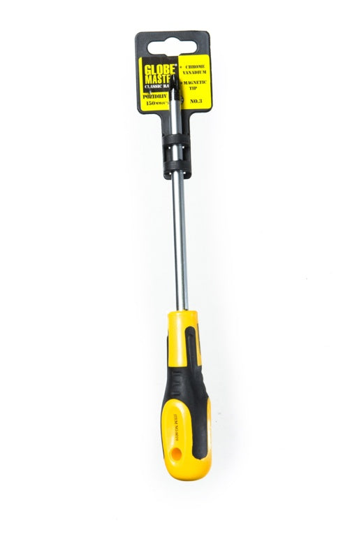 Globemaster Pozidrive Prof Screwdriver No3