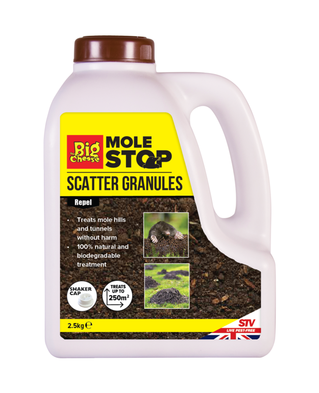 The Big Cheese Mole Repellent Scatter Granules 2.5kg