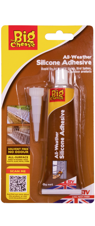 The Big Cheese All Weather Silicone Adhesive 80g