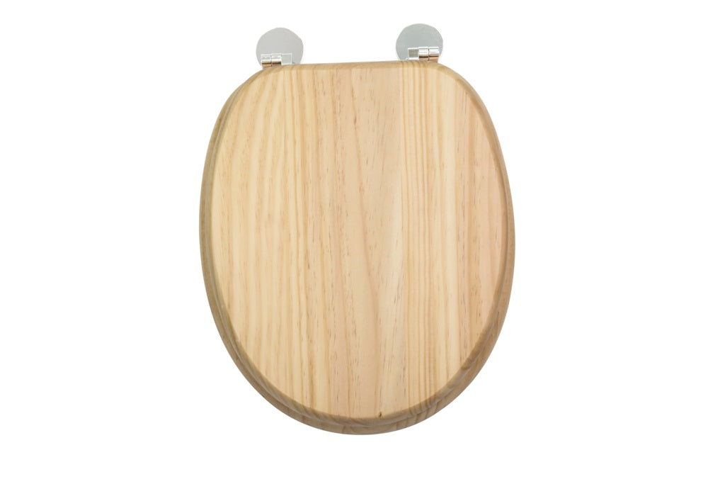 Croydex Flexi-Fix Toilet Seat Davos Blonded Pine