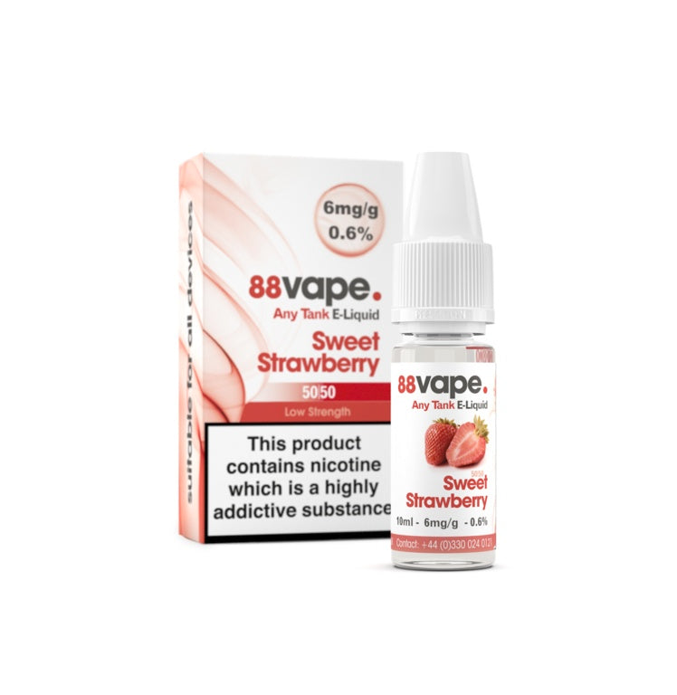 88 Vape E-Liquid 6mg