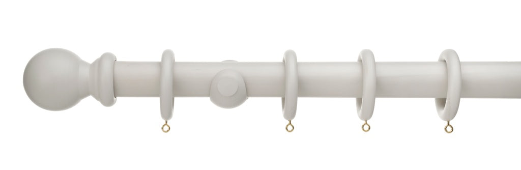 Universal 28mm Wood Pole Kit Grey 240cm