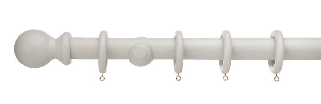 Universal 28mm Wood Pole Kit Grey 120cm