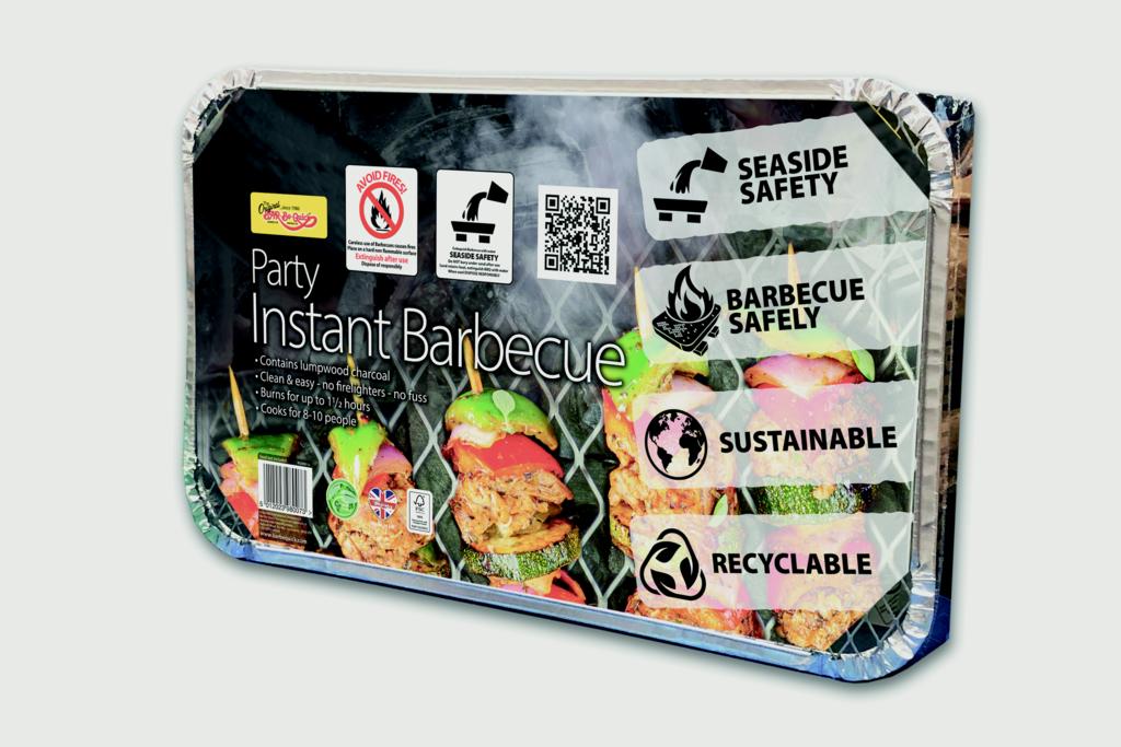Rectella Bar-Be-Quick Instant Barbecue Party Size