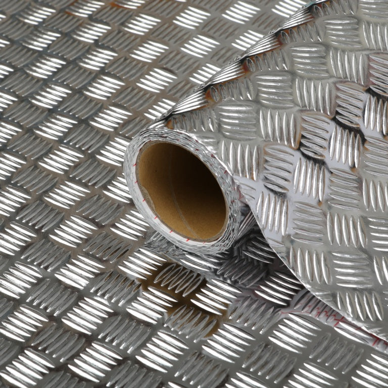 d-c-fix® Self Adhesive Film - Chequer Plate 45cm x 1.5m