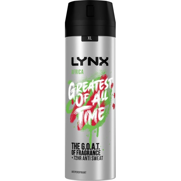 Lynx Anti Perspirant Aersol 200ml Africa