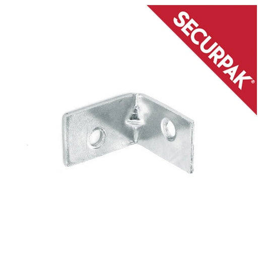 Securpak Zinc Plated Corner Brace 38mm Pack 7