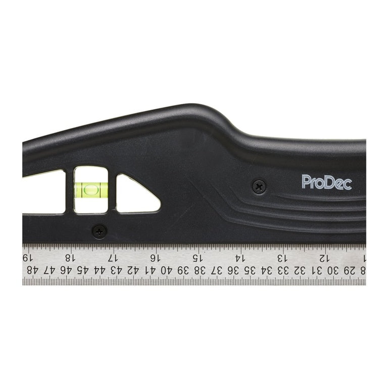 ProDec Trimming Edge Stainless Steel Ruler