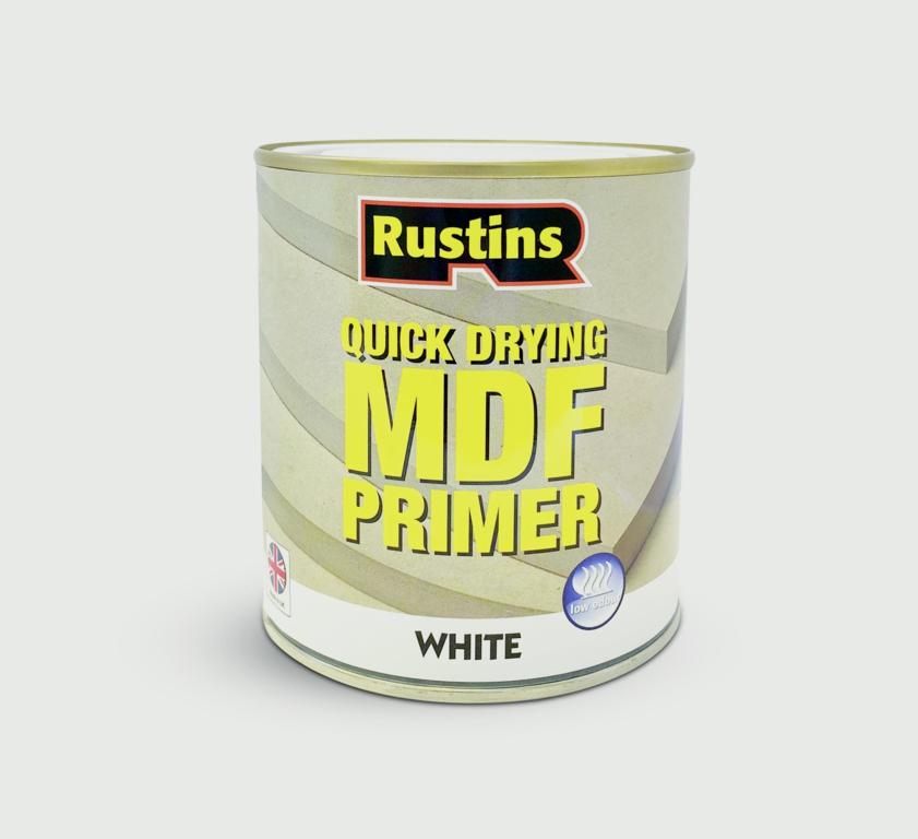 Rustins MDF Primer 250ml White