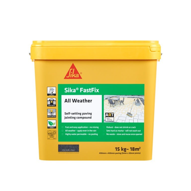 Sika Fastfix All Weather Jointing Compound Flint 15kg