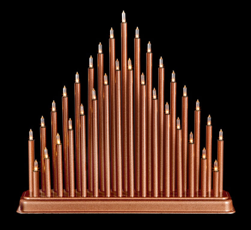 Premier 33 Light Candlebridge Rose Gold 36cm