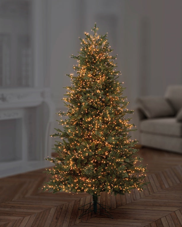 Premier 3000 LED Multi Action Treebrights With Timer Vintage Gold/Green Cable