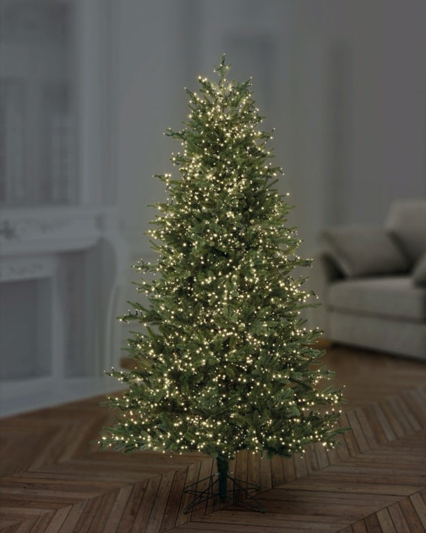 Premier 3000 LED Multi Action Treebrights With Timer Warm White/Green Cable