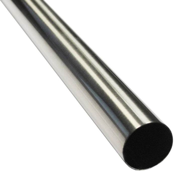 Securit Brushed Nickel Tube 25mm 3ft