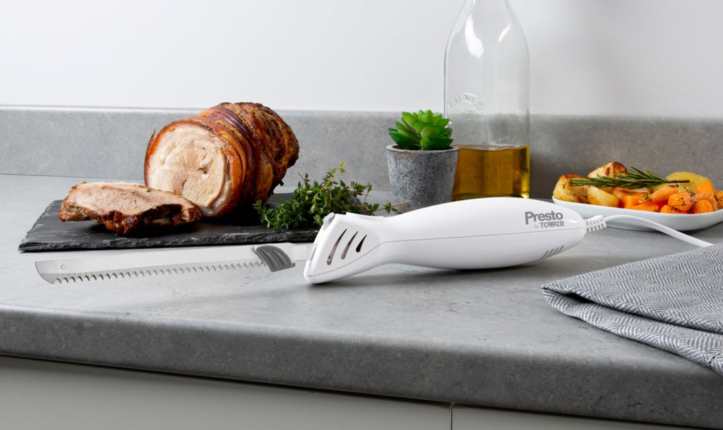 Tower Presto Electric Knife White