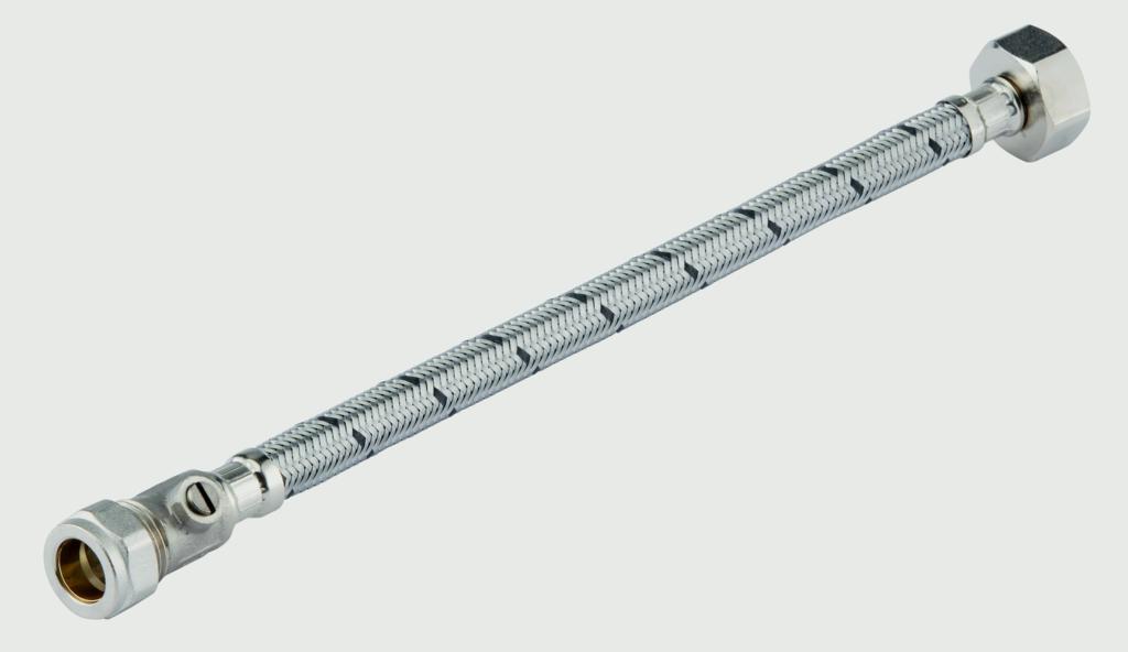Securplumb ISO Flexi Tap Connector With Valve Pack 2