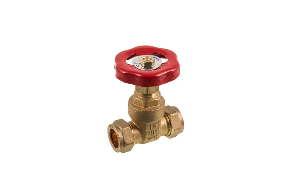 Securplumb Brass CXC Gate Valve 22mm