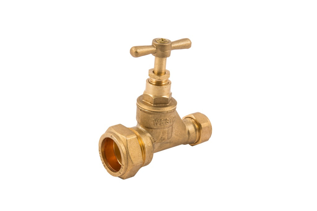 Securplumb Brass Poly Stopcock