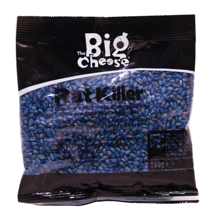 The Big Cheese Rat Killer Grain Bait